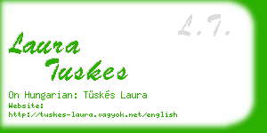 laura tuskes business card